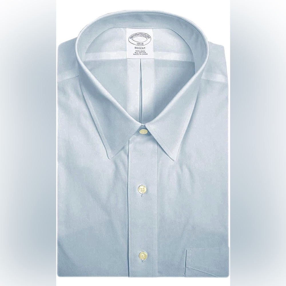 Brooks Brothers Blue Regent Dress Shirt
